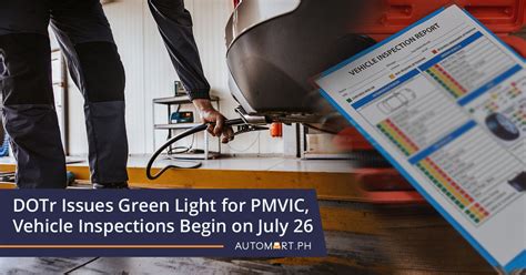DOTr Issues Green Light for PMVIC, Vehicle Inspections to Begin July 26.